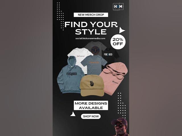 Video thumbnail for New #merch Drop