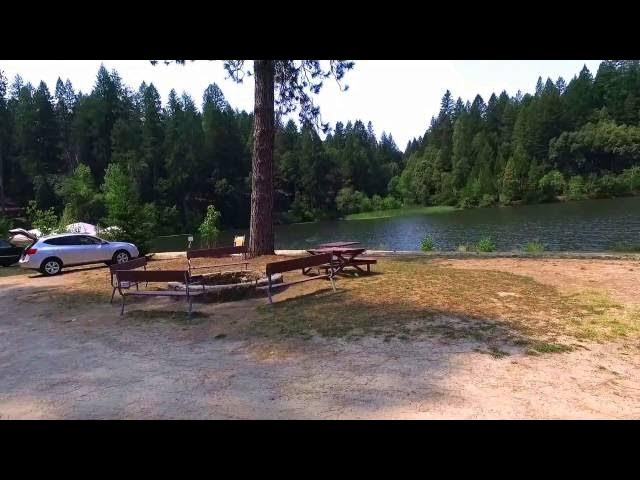 Video thumbnail for Drone Flight Over Lake Madrone