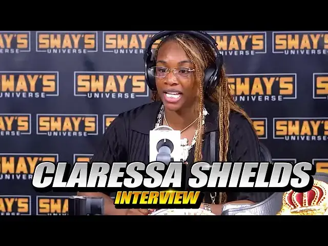 Video thumbnail for Claressa Shields Calls Out Rivals: 'Come Shut Me Up!' 🔥 | SWAY’S UNIVERSE