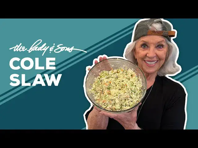 Video thumbnail for Love & Best Dishes: The Lady & Sons Cole Slaw Recipe | Side Dish Recipes