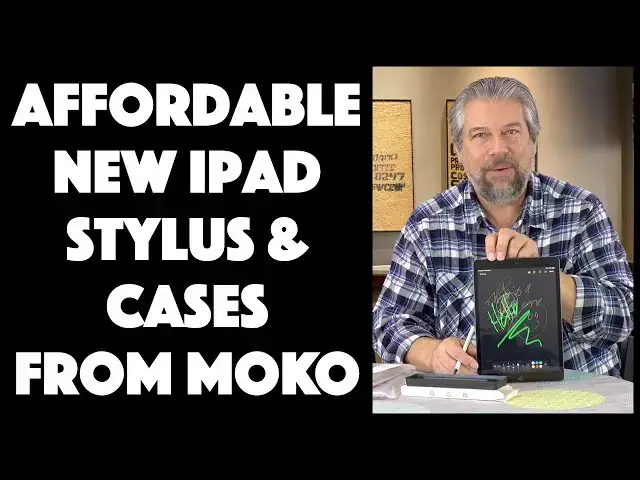 'Video thumbnail for MoKo Apple iPad Stylus Pen and Smart Cases - REVIEW'