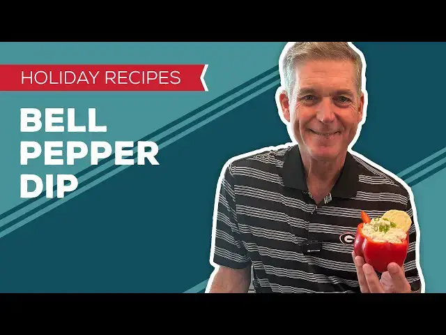 Video thumbnail for Holiday Cooking & Baking Recipes: Bell Pepper Dip Recipe | New Year's Eve Appetizer Ideas