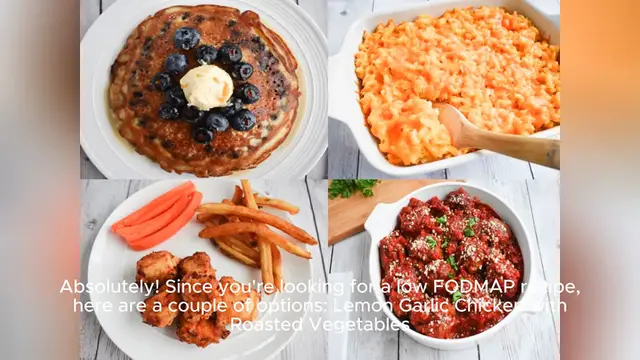 Video thumbnail for low fodmap recipe