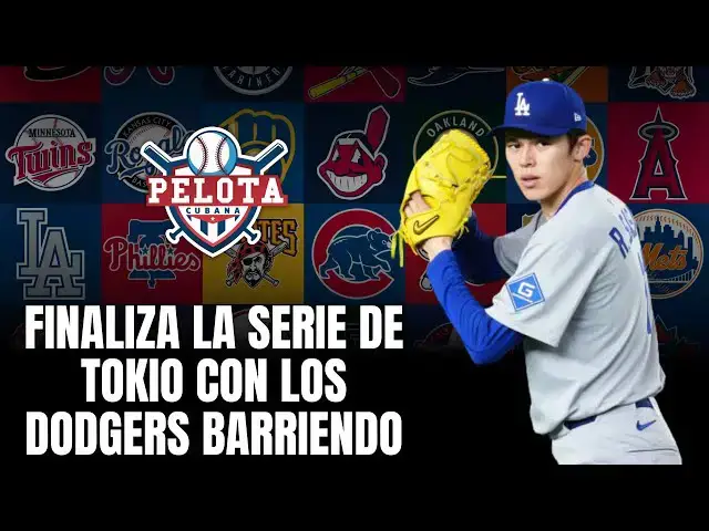 'Video thumbnail for Finaliza la Serie de Tokio con unos Dodgers imparables'