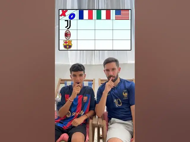 'Video thumbnail for Tic-tac-toe football ⚽️'