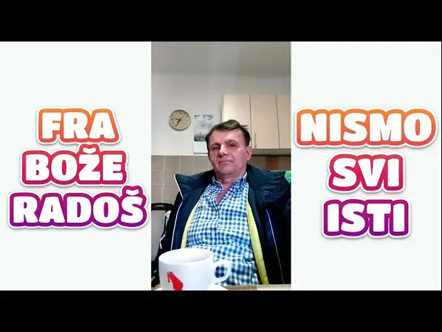 Video thumbnail for FRA BOŽE RADOŠ - NISMO SVI ISTI