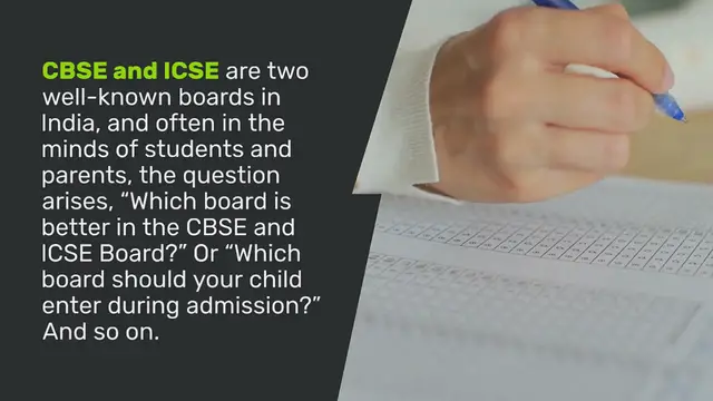 Video thumbnail for How CBSE is different from ICSE: