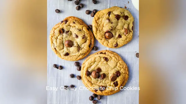 Video thumbnail for easy cookie recipe