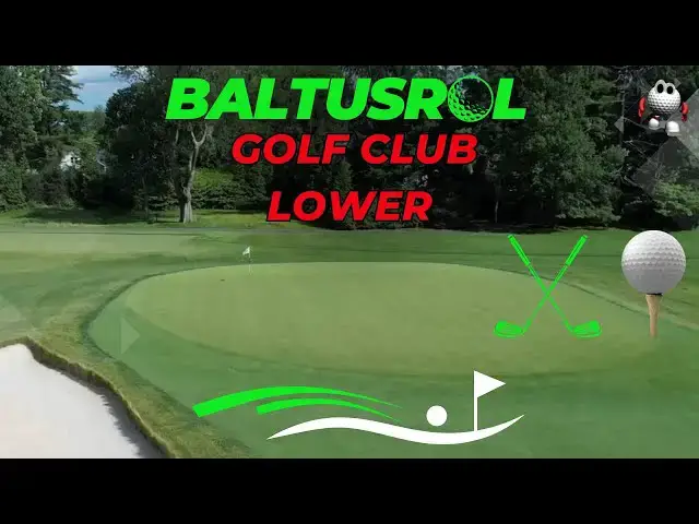Video thumbnail for Baltusrol Golf Club - Lower Course Hole 15: A Picturesque Par 4
