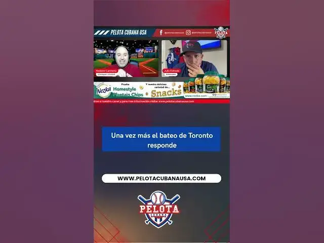 Video thumbnail for Una vez más el bateo de Toronto responde