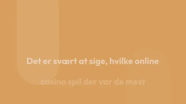 Video thumbnail for Hvilke online casino spil var de mest populære i 2022?