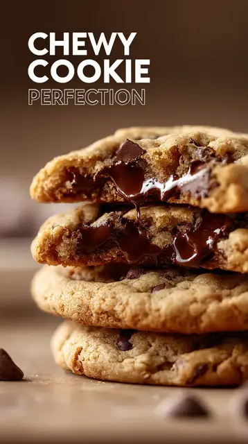 Video thumbnail for Gourmet Chewy Cookies Recipe | Soft, Gooey, Bakery-Style Chocolate Chunk Cookies