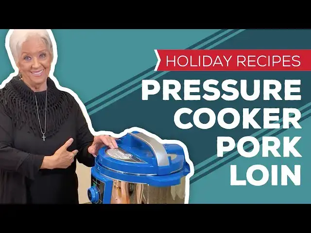 Video thumbnail for Holiday Recipes: Pressure Cooker Pork Loin Roast Recipe