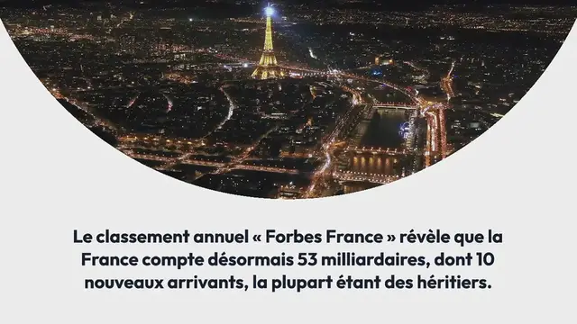 Video thumbnail for La France compte 10 nouveaux milliardaires