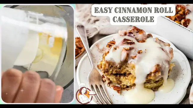 Video thumbnail for Easy Cinnamon Roll Casserole