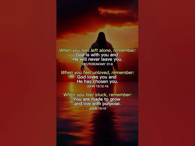 Video thumbnail for God is here He Will Never Leave You 😢❤️ #amen #motivation #eveningprayer #love #godisgood #facts