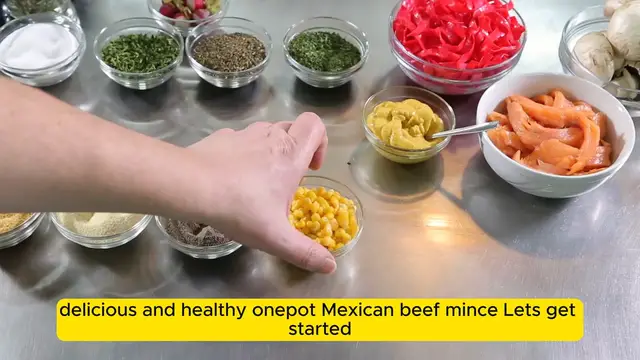 Video thumbnail for One-Pot Healthy Mexican Beef Mince