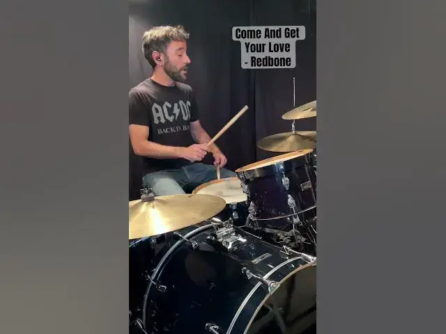 'Video thumbnail for “Come And Get Your Love” - Redbone | Drum Cover | Drum Lessons | Simpledrummer'