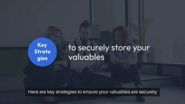 'Video thumbnail for Effective Storage Solutions for Valuable'