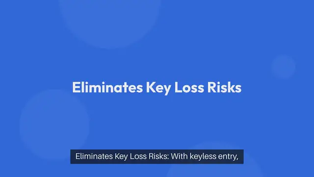 Video thumbnail for How Keyless Entry Enhances Home Safety