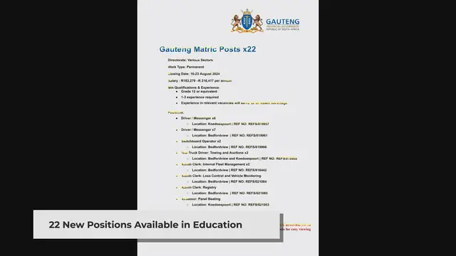 Video thumbnail for How to Apply for GP Government Posts: 22 New Positions Available