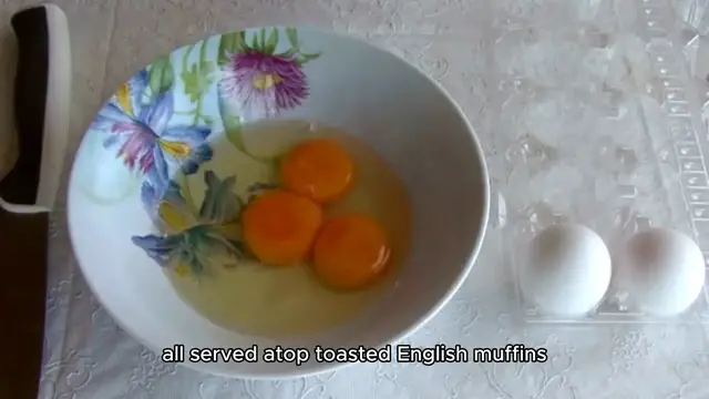 'Video thumbnail for Eggs Benedict'