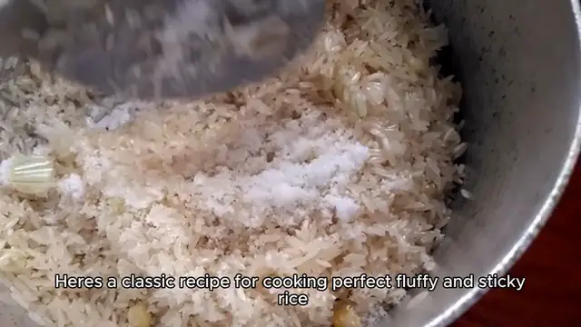 Video thumbnail for sticky rice recipe