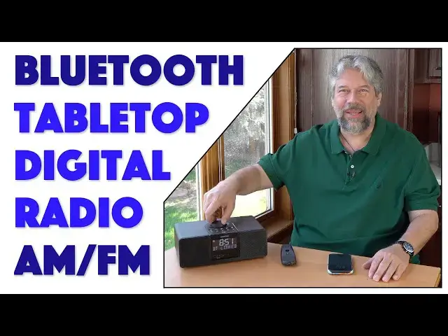 'Video thumbnail for Sangean AM/FM/BT Digital Tabletop Radio RCR-40 -- DEMO & REVIEW'