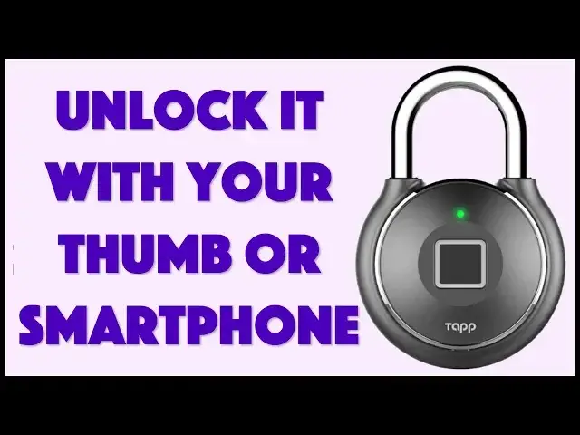 'Video thumbnail for The Slick Tapplock One+ Fingerprint Padlock - Reviewed'