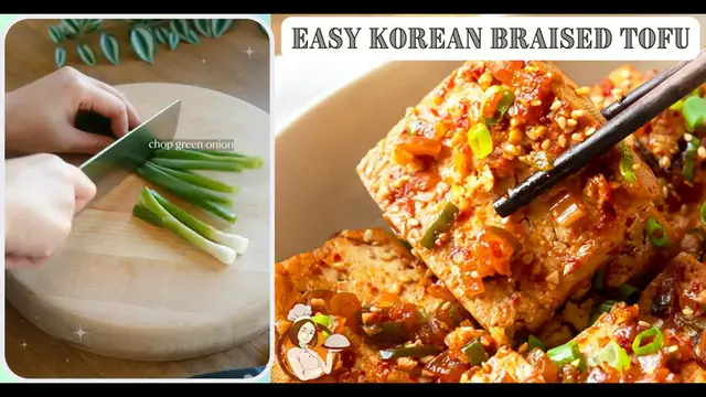 Video thumbnail for Easy Korean Braised Tofu