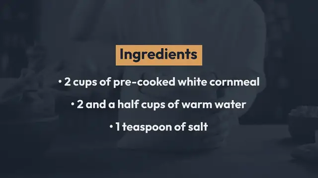 Video thumbnail for Easy Venezuelan Arepas Recipe