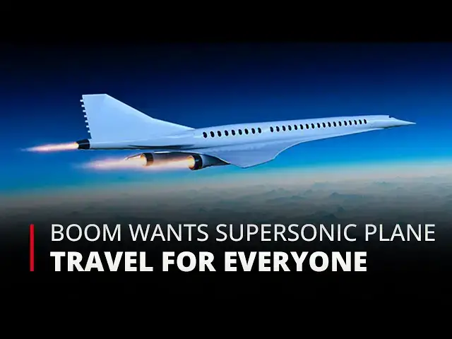 Video thumbnail for The Future of Supersonic Air Travel is Here! | Boom Supersonic 🚀 | 12am News