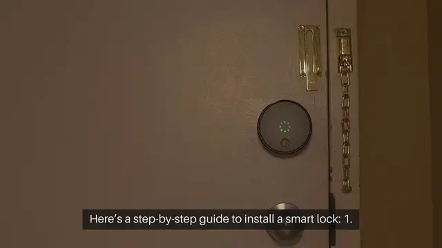 Video thumbnail for How To Install A Smart Lock