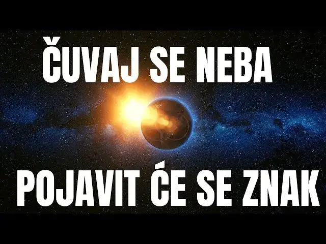 Video thumbnail for PORUKA SVETOG MIHOVILA ARKANĐELA -  ČUVAJ SE NEBA POJAVIT ĆE SE ZNAK