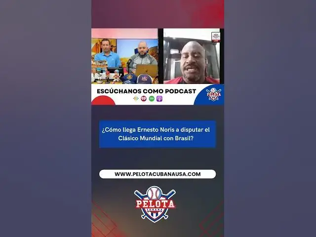 Video thumbnail for ¿Cómo llega Ernesto Noris a disputar el Clásico Mundial con Brasil?