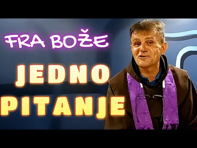 Video thumbnail for Fra Bože Radoš - Biskupska sinoda u Vatikanu i biskup IVAN ĆURIĆ, te jedno pitanje ???