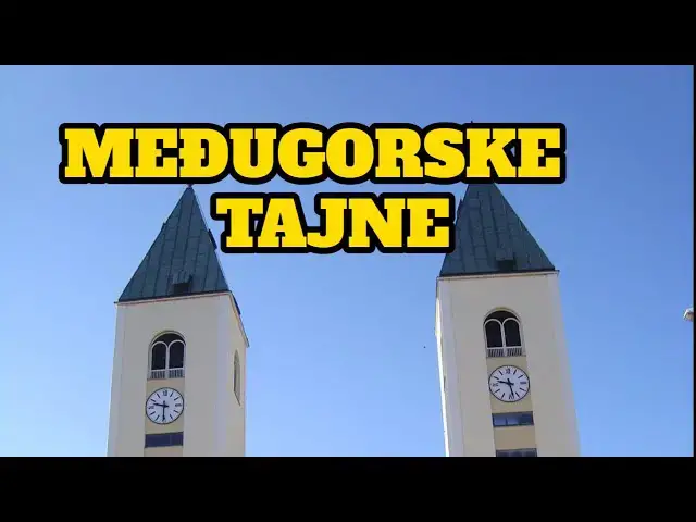 Video thumbnail for MEĐUGORSKE TAJNE
