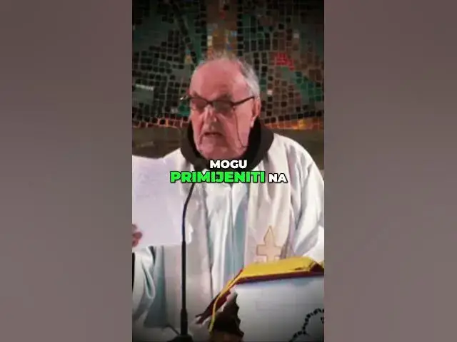 'Video thumbnail for ŠTA JE IZJAVIO POZNATI HERCEGOVAČKI FRATAR MLADEN BARBARIĆ NAKON BORAVKA U ZATVORU'