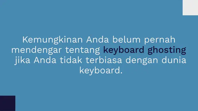 Video thumbnail for Tes Ghosting Keyboard | Cara Memperbaikinya Secara Online