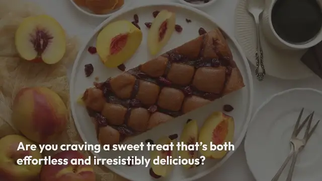 Video thumbnail for Slow Cooker Peach Cobbler