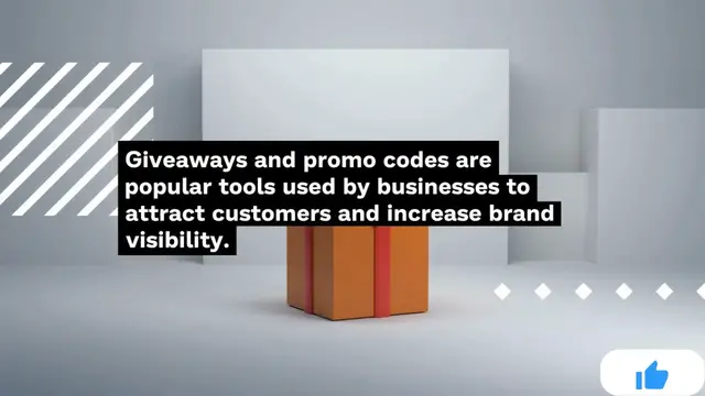 Video thumbnail for Score a Free Gift : Giveaways and Promo Codes