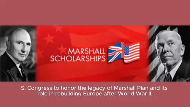 Video thumbnail for The Marshall Scholarship