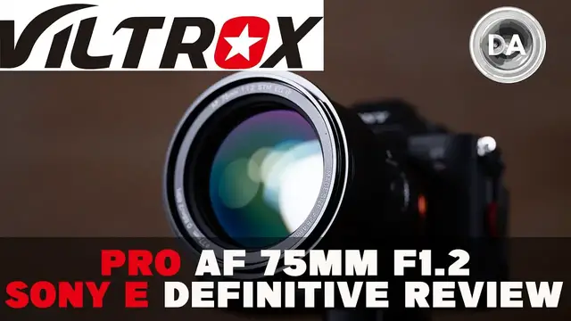 Video thumbnail for Viltrox Pro AF 75mm F1.2 (Sony APS-C E-Mount) Definitive Review: Simply Amazing!
