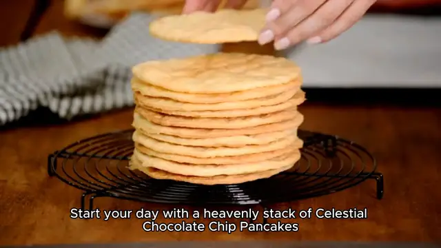 'Video thumbnail for Celestial Chocolate Chip Pancakes'