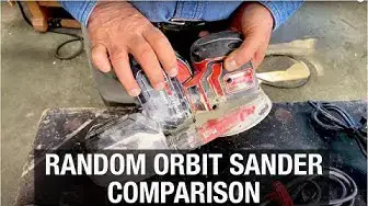 'Video thumbnail for Random Orbit Sander Comparison & Buying Advice'