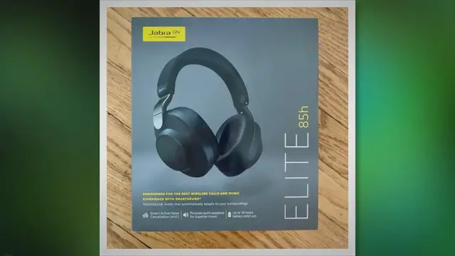 Video thumbnail for Jabra Elite 85h ANC Headphones: In Review: