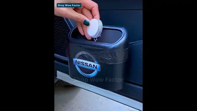Video thumbnail for 🚗🗑️ Keep Your Car Clean and Tidy! ♻️🌟 Car Trash Can Garbage || Link is in Description || #usa