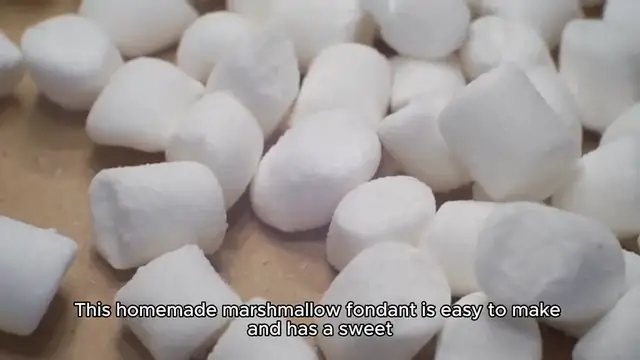 Video thumbnail for fondant recipe