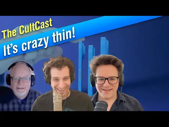 Video thumbnail for The insane thinness of the iPhone 17 Air! (CultCast #696)