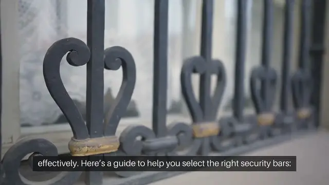 Video thumbnail for How to Choose Security Bars for Doors